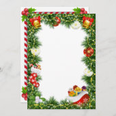 CHRISTMAS-KAARTONTWERP KAART (Voorkant / Achterkant)