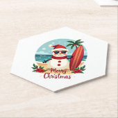 christmas kartonnen onderzetters (Schuin)