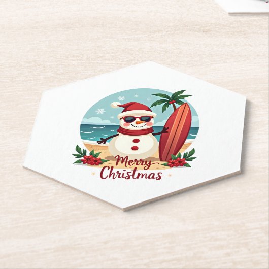 christmas kartonnen onderzetters (Schuin)