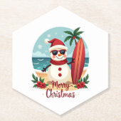 christmas kartonnen onderzetters (Voorkant)