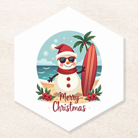 christmas kartonnen onderzetters (Voorkant)