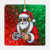 Christmas Keramisch Ornament (Achterkant)