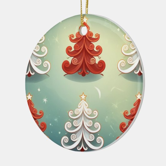 Christmas Keramisch Ornament (Links)