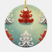 Christmas Keramisch Ornament (Achterkant)