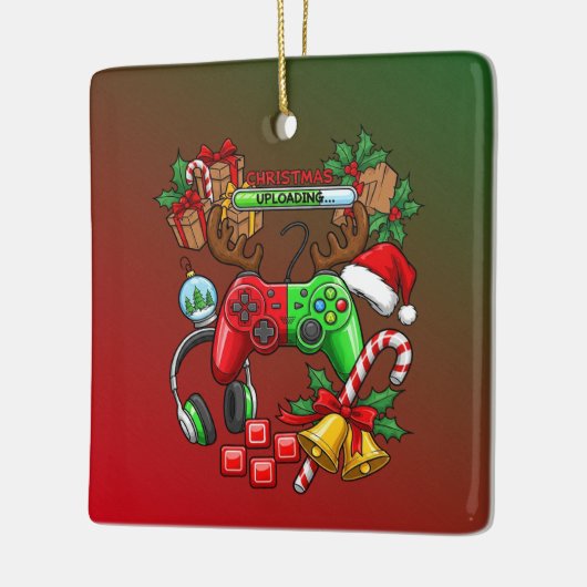 Christmas Keramisch Ornament (Links)