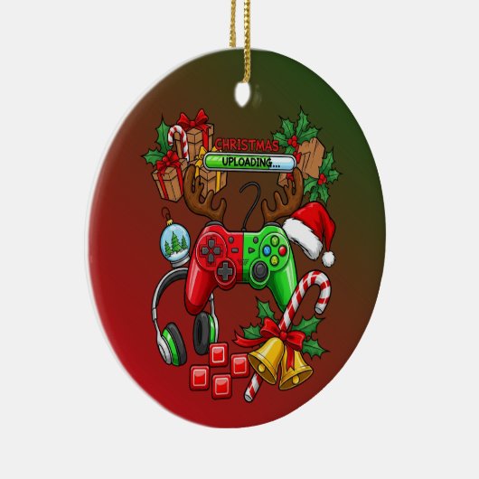 Christmas Keramisch Ornament (Rechts)