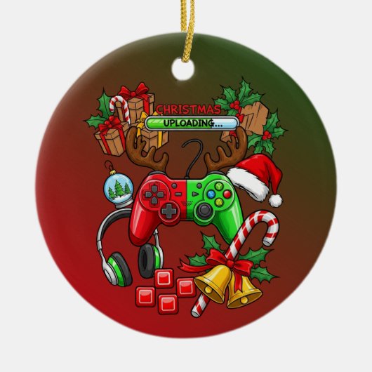 Christmas Keramisch Ornament (Voorkant)
