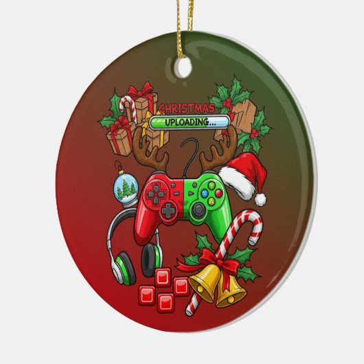Christmas Keramisch Ornament (Links)