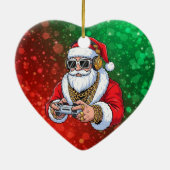 Christmas Keramisch Ornament (Achterkant)