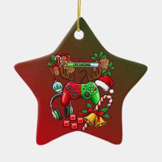 Christmas Keramisch Ornament (Voorkant)