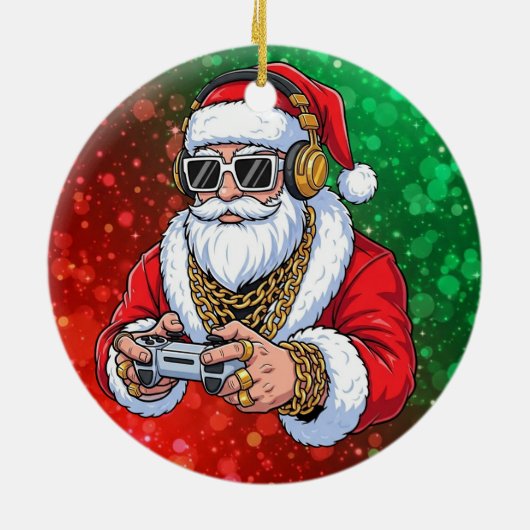 Christmas Keramisch Ornament (Achterkant)