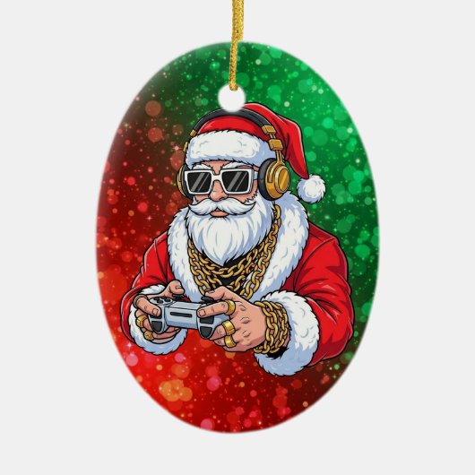 Christmas Keramisch Ornament (Voorkant)