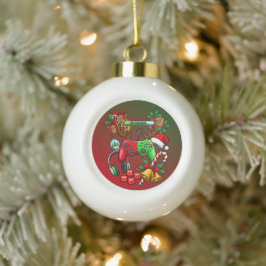 Christmas Keramische Bal Ornament