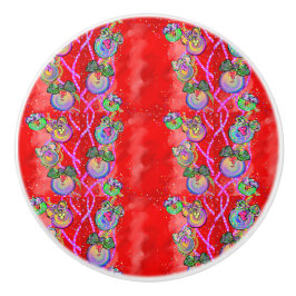 CHRISTMAS KERAMISCHE KNOP