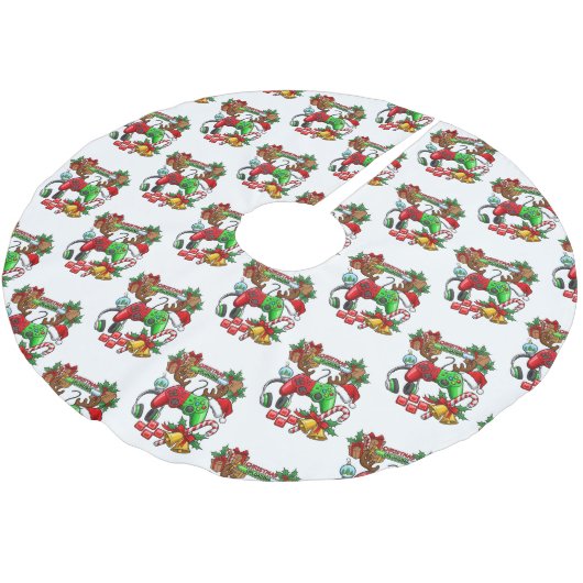 Christmas Kerstboom Rok (Gekanteld)