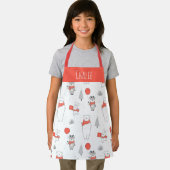 Christmas Kids Baking & Cooking Gift Apron Schort (Insitu)