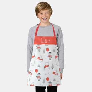 Christmas Kids Baking & Cooking Gift Apron Schort