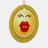 CHRISTMAS KISSY LIPS TREE ORNAMENTEN - KLEINE FEIT (Rechts)