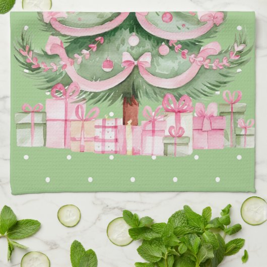 Christmas Kitchen Towel Theedoek (Gevouwen)