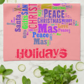 CHRISTMAS KITCHEN TOWELS - GIFTS - XMAS TREE FUN THEEDOEK (Gevouwen)