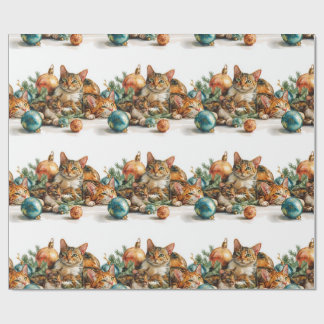 Christmas Kittens Cadeaupapier