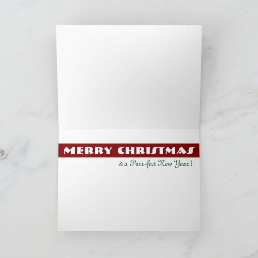 Christmas Kittens | Katons van Nöel Card Kaart (Binnen)