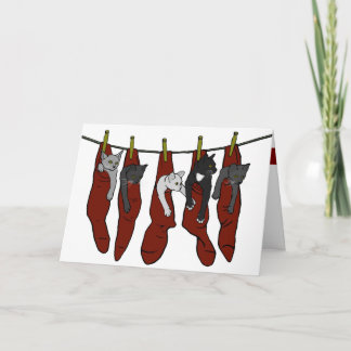 Christmas Kittens | Katons van Nöel Card Kaart