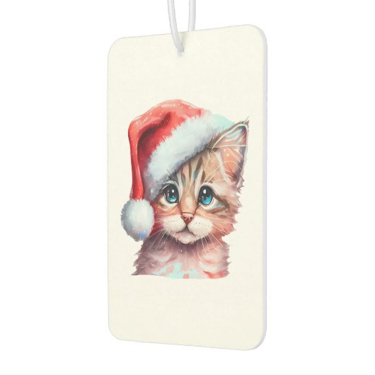 Christmas Kitty Luchtverfrisser (Links)