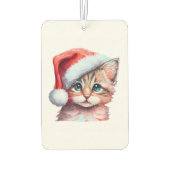 Christmas Kitty Luchtverfrisser (Achterkant)