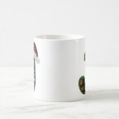 Christmas Knit Sweater Letter J Santa Hat Koffiemok (Center)