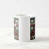 Christmas Knit Sweater Merry Christmas Santa Hat Koffiemok (Center)