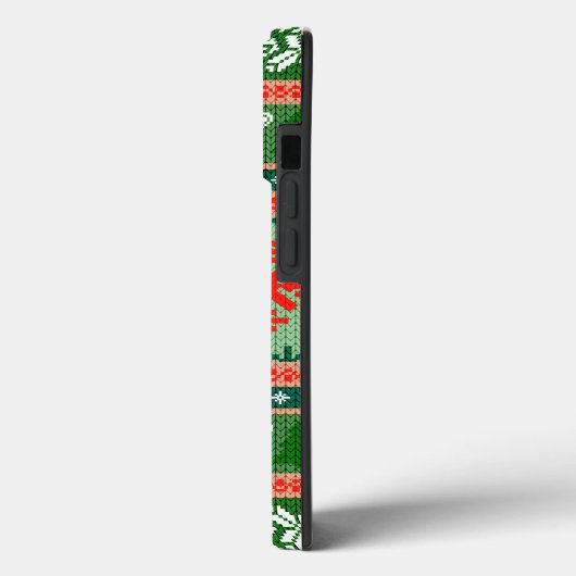 Christmas Knitting Pattern Case-Mate iPhone Case (Achterkant / Links)