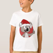 Christmas koala cartoon  t-shirt (Voorkant)