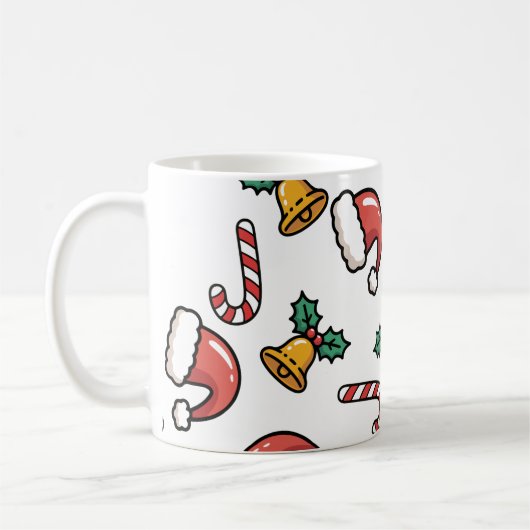 Christmas  koffiemok (Links)