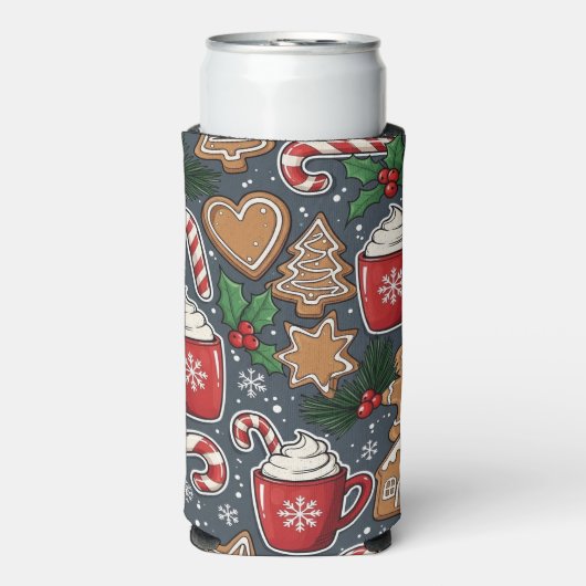 Christmas Koozie (Seltzer Voorkant)