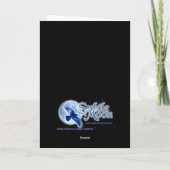 Christmas Kraken Card Feestdagen Kaart (Achterkant)