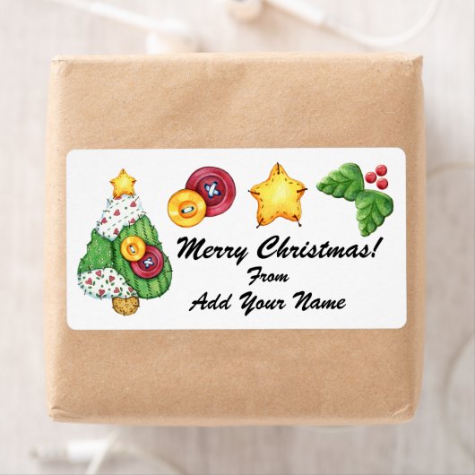 Christmas Label - SRF (Insitu)