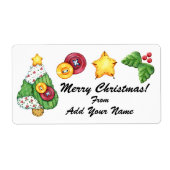 Christmas Label - SRF (Voorkant)