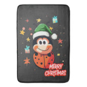 Christmas Ladybug Cheer Badmat (Voorkant Verticaal)