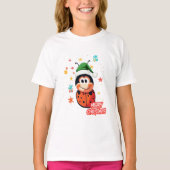 Christmas Ladybug Cheer T-shirt (Voorkant)