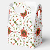 Christmas Ladybug Red White Green Party Bedankdoosjes (Geopend)