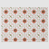 Christmas Ladybug Red White Green Tissuepapier (Voorkant)