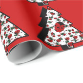 CHRISTMAS LADYBUGS CADEAUPAPIER (Rol Hoek)