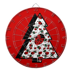 CHRISTMAS LADYBUGS DARTBORD