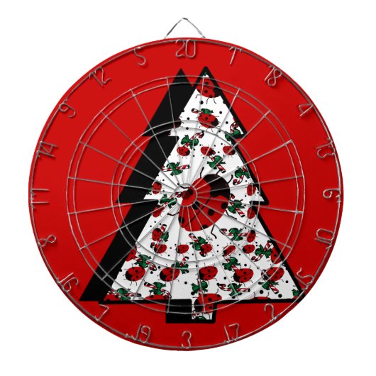 CHRISTMAS LADYBUGS DARTBORD (Voorkant)