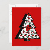 CHRISTMAS LADYBUGS FEESTDAGENKAART (Voorkant / Achterkant)