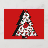 CHRISTMAS LADYBUGS FEESTDAGENKAART (Voorkant)