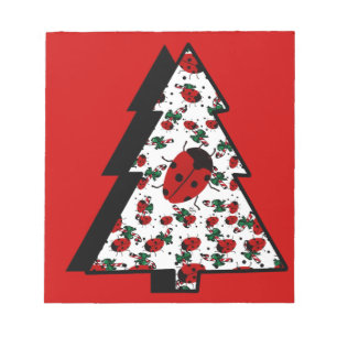 CHRISTMAS LADYBUGS NOTITIEBLOK