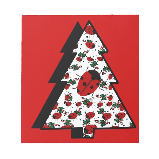 CHRISTMAS LADYBUGS NOTITIEBLOK (Voorkant)