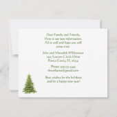 Christmas Lake Budget Holiday Move Aankondiging (Achterkant)